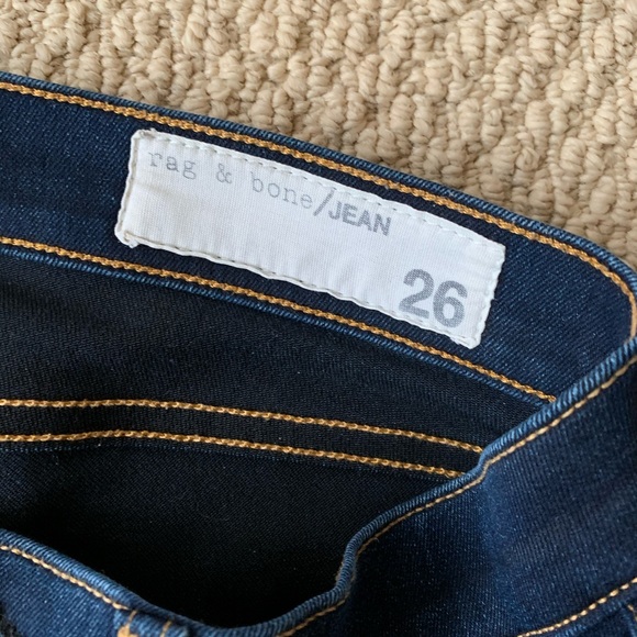 Rag and Bone Dark-wash Skinny Jeans - Picture 4 of 4